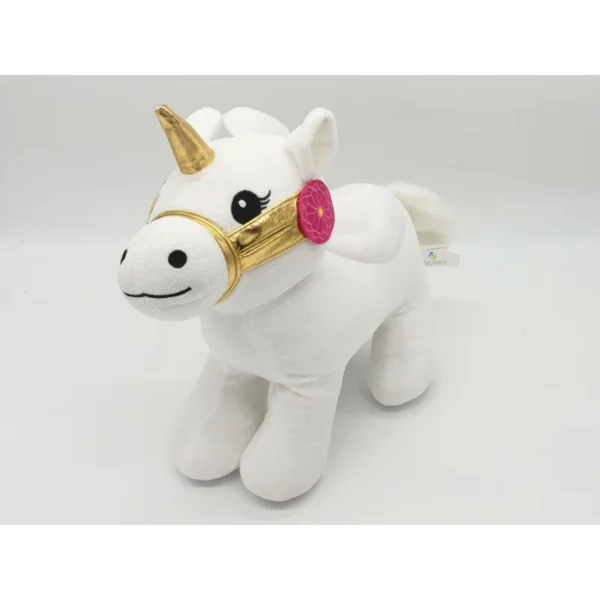 1 hotte Père Noël et 1 peluche Licorne Bbies 2