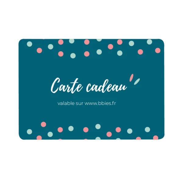 Carte Cadeau 20€ Bbies