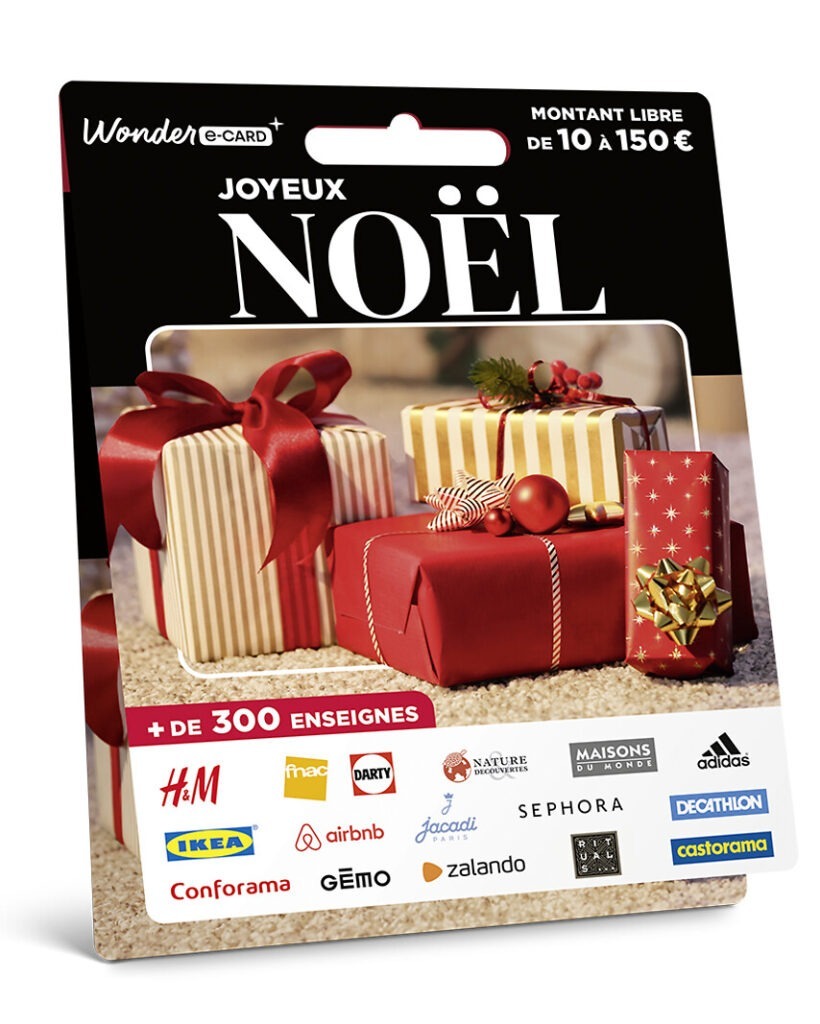 Wonderbox Carte Joyeux Noel