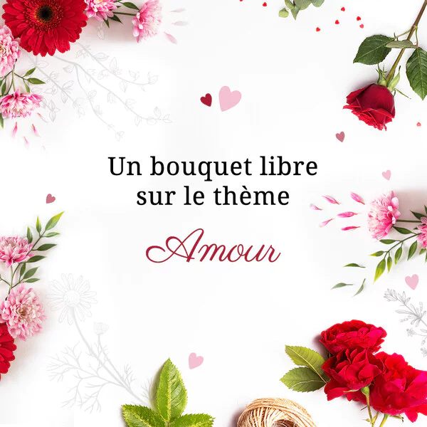 bouquet amour florajet