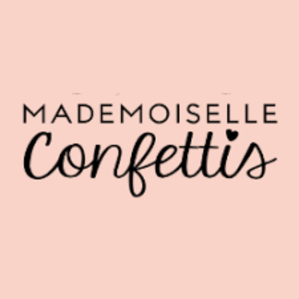 mademoiselle confettis logo marque meilleure idée cadeau