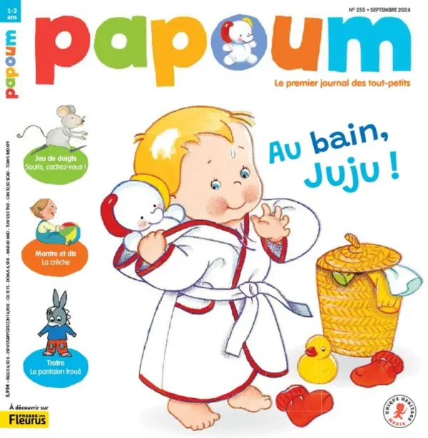 Papoum - Le premier journal des tout-petits - Fleurus Presse - 1