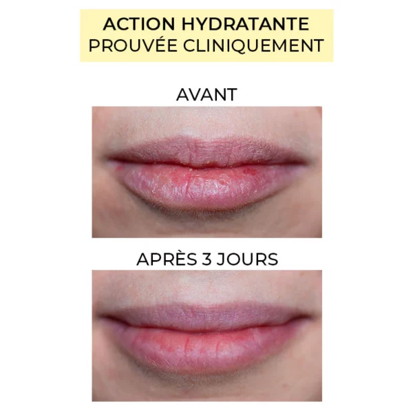 Rouge à lèvre Pomponne Naturel et hydratant action soin des lèvres