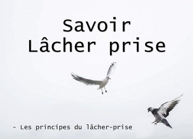 Savoir Lacher Prise - 10 techniques - Ebook livre à télécharger Estime de soi