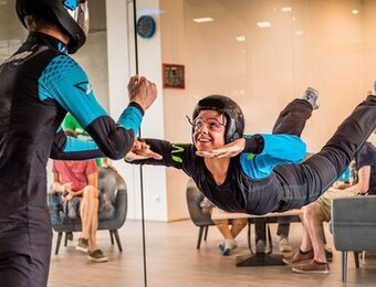 chute libre en soufflerie sport decouverte simulateur chute libre