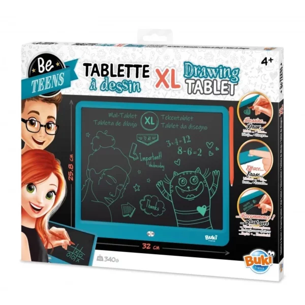 tablette dessin XL buki tablette graphique, ardoise magic, tablette dessin enfant