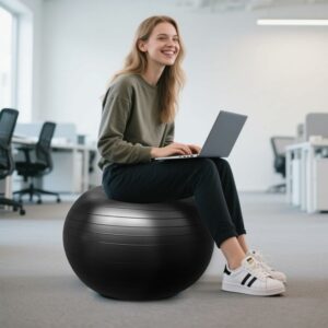 Ballon gymnastique pour bureau femme enceinte idée cadeau utile