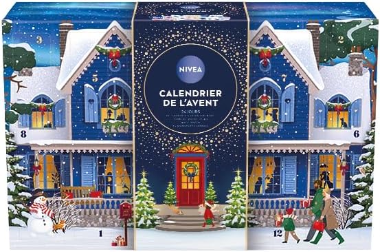 Calendrier de l'Avent NIVEA Femme Édition 2025 Meilleure idée cadeau calendrier soin pour femme