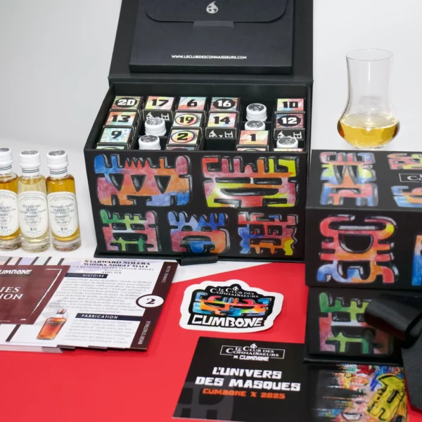Calendrier de l'Avent Spiritueux Edition CUMBONE 2025 - Le Club des Connaisseurs Meilleure idée cadeau calendrier découverte alcool