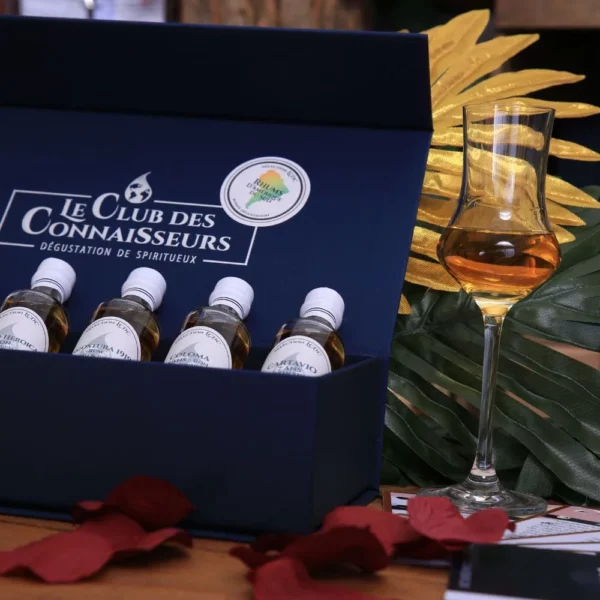 Coffret Dégustation rhum - Le Club des Connaisseurs Meilleure idée cadeau coffret découverte de spiritueux rhums d'amérique du sud