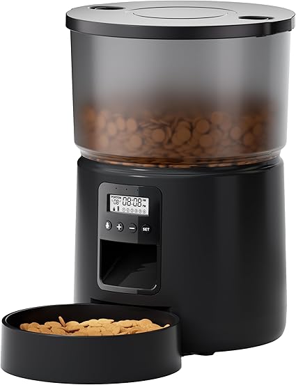 Distributeur Croquettes Chat Automatique Meilleure idée cadeau Distributeur automatique croquette
