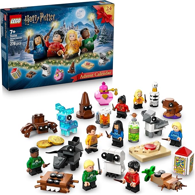 LEGO Calendrier de l’Avent Harry Potter 2025 LEGO Meilleure idée cadeau calendrier enfant