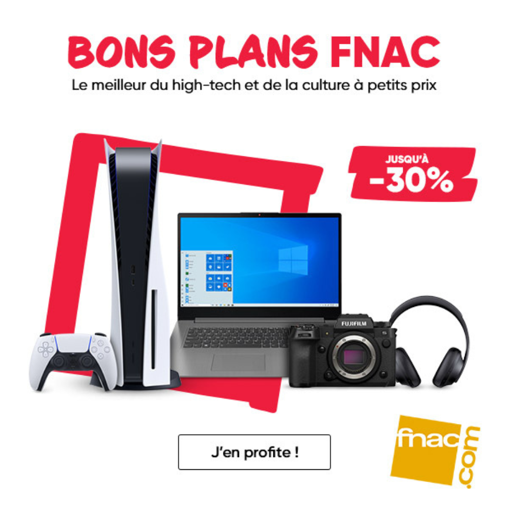 bon plan fnac ventes flash meilleure idée cadeau