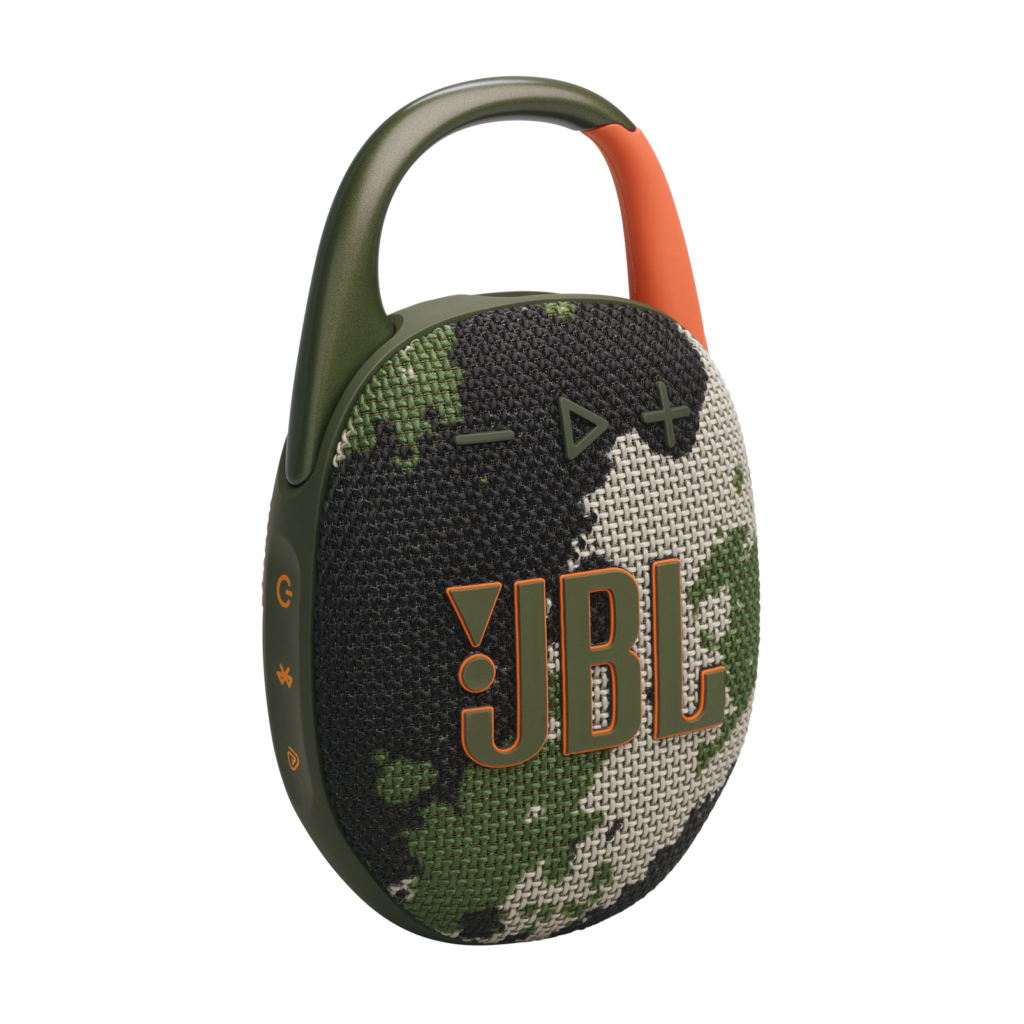 Enceinte portable avec mousqueton JBL Clip 5 Meilleure idée cadeau enceinte accrochable transportable