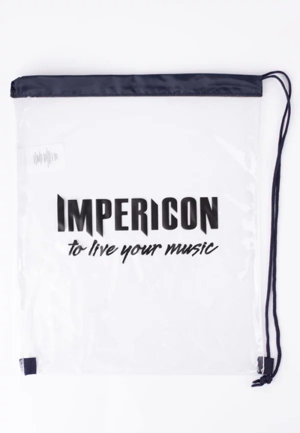 Sac IMPERICON transparent avec cordon Meilleure idée cadeau backpack drawstring transparent