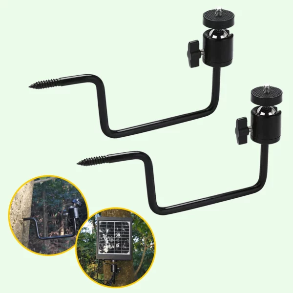 Supports fixation caméra extérieur x2 Meilleure Idée Cadeau BlazeVidéo fixation caméra chasse