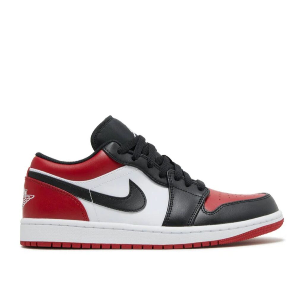 Air Jordan 1 Low Bred Toe Meilleure idée cadeau chaussure jordan nike sport basket