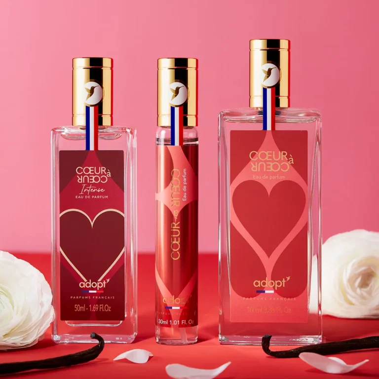Cœur à Cœur Eau de Parfum – 30 ml Meilleure idée cadeau parfum femme floral