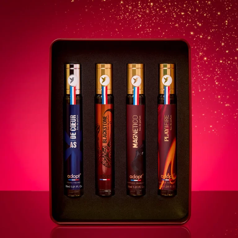 Coffret Magnetic Man 4 × Eaux de Parfums 30 ml Meilleure idée cadeau coffret parfum homme