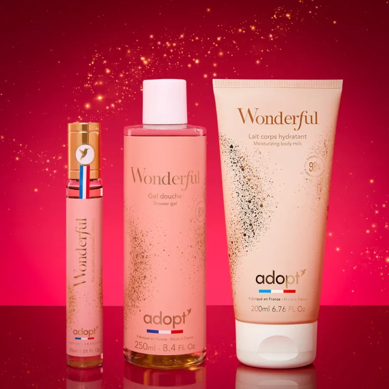 Coffret Wonderful Adopt – Routine « parfum + soins corps » meilleure idée cadeau crème pour les mains femme