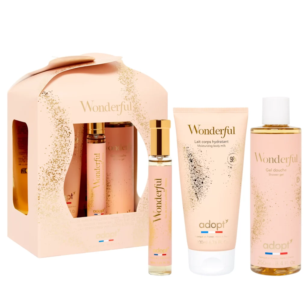 Coffret Wonderful Adopt – Routine parfum + soins parfum de oche