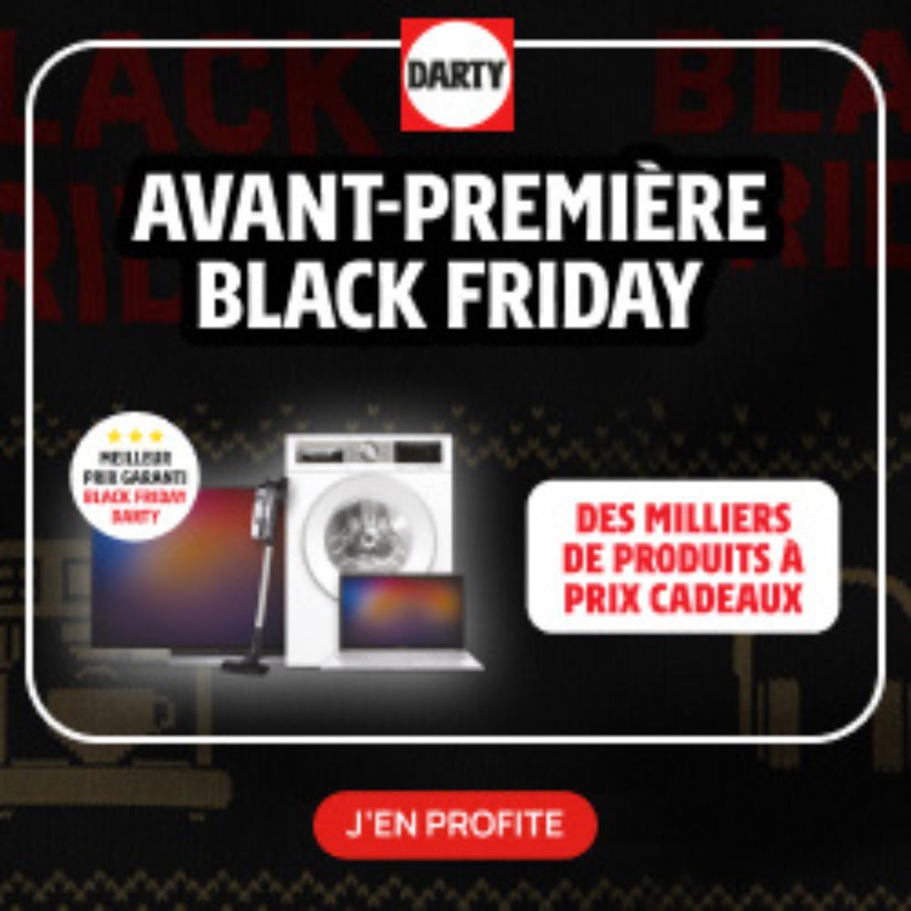 DARTY Black friday en avant première ! Meilleure idée cadeau promo darty novembre
