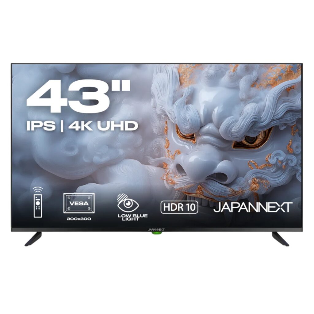 Écran Japannext grand format UHD 4K meilleure idée cadeau écran tv japannext 4k