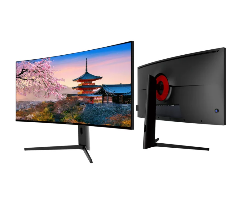 Écran PC incurvé Japannext 39,7 pouces WUHD Meilleure idée cadeau écran gamer pc 60 hz