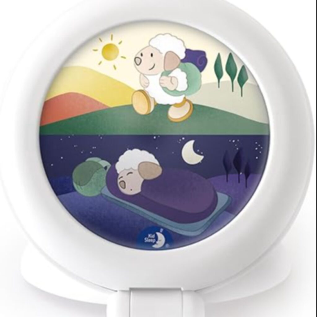 Kid Sleep Pabobo - Réveil Éducatif Nomade Meilleure idée cadeau réveil mouton pour bébé et enfant