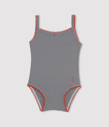 Maillot-de-bain-1-pièce-bébé-fille-rayure-milleraies-Meilleure-idée-cadeau-maillot-body-bébé