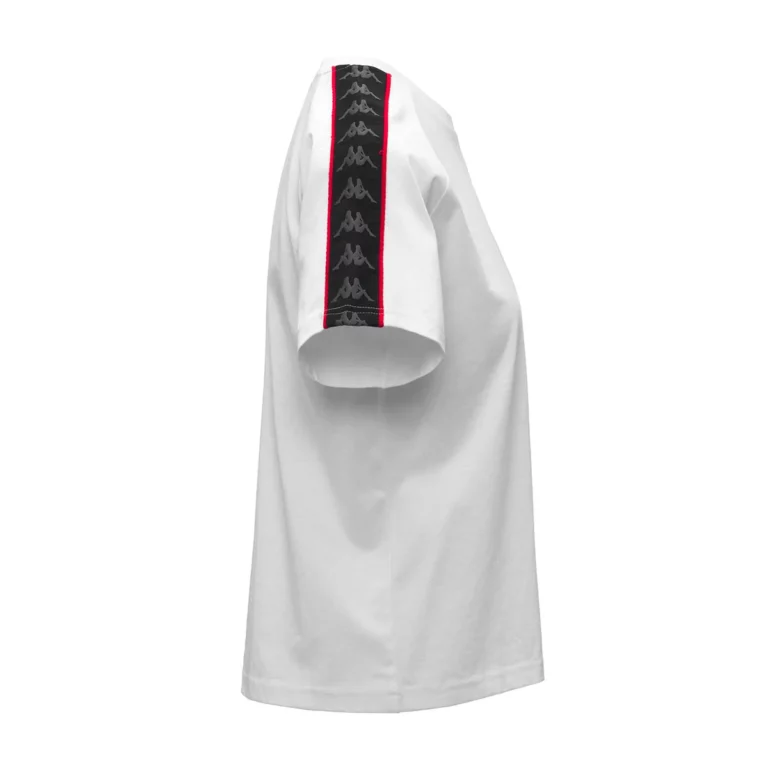 T shirt Kappa femme blanc 222 Banda ADI Meilleure idée cadeau t shirt kappa simple femme