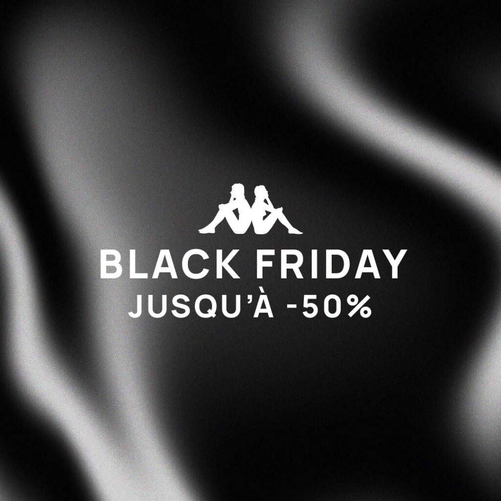 black friday kappa meilleure idée cadeau jusqu'à -50%
