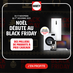 DARTY Black friday en ! Meilleure idée cadeau promo darty novembre