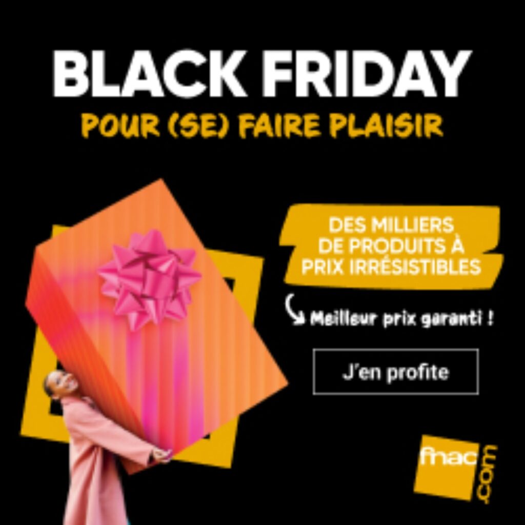 black friday fnac meilleure idée cadeau cadeau à -50 airpods