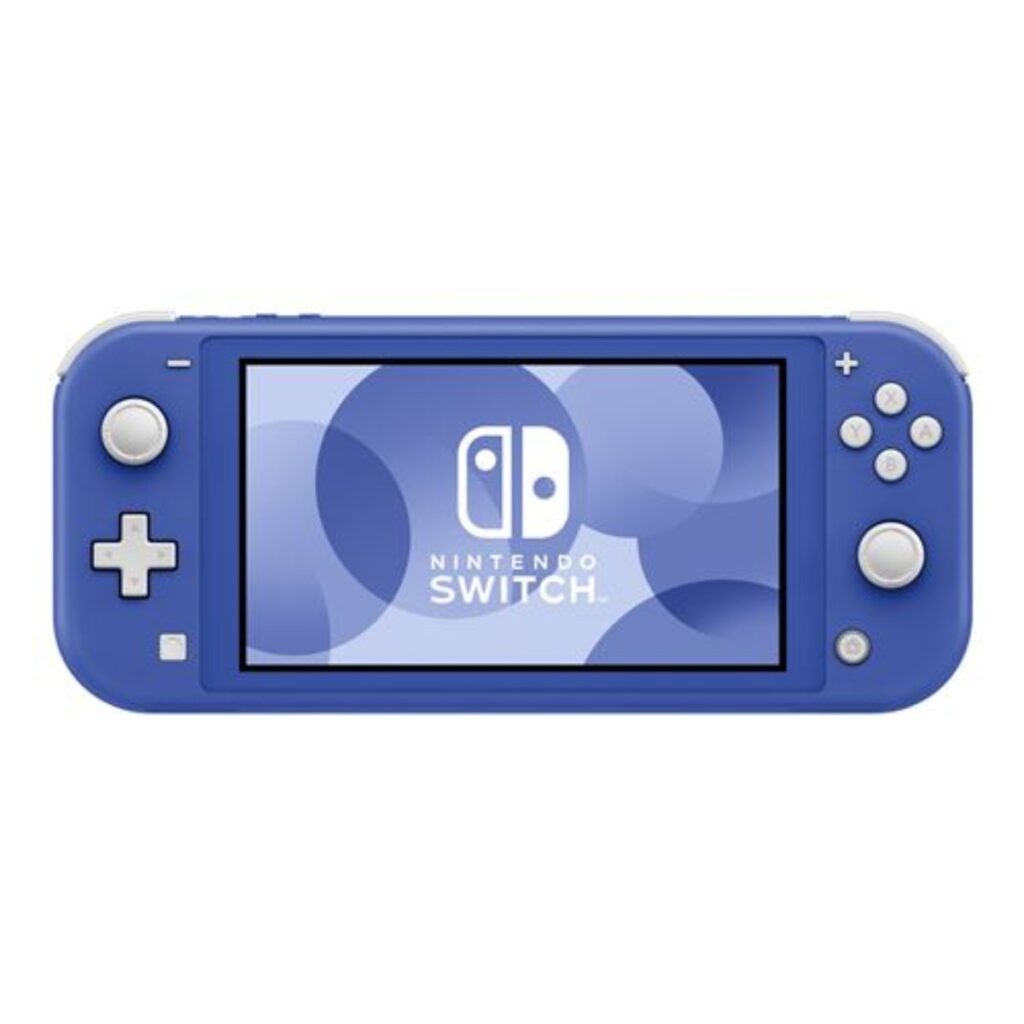 Console portable Nintendo Switch Lite Bleue Meilleure idée cadeau bleu foncé