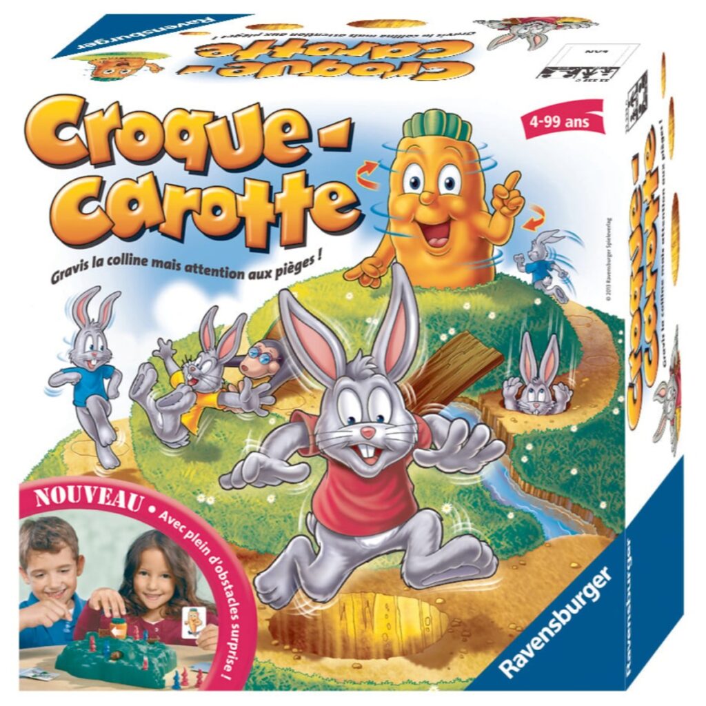Croque carotte Meilleure idée cadeau jeu de société pour enfant