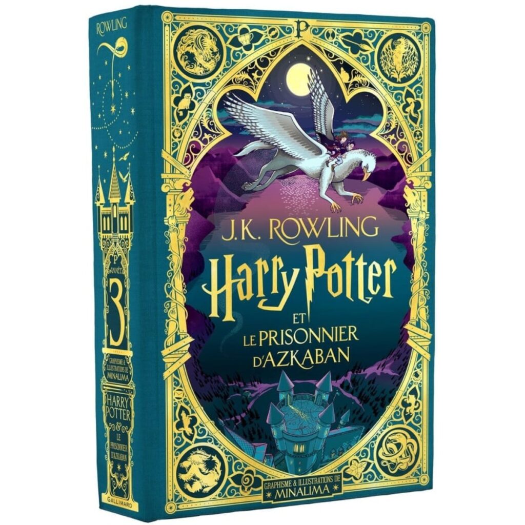 Harry Potter et le prisonnier d'Azkaban - livre illustré Meilleure idée cadeau livre harry potter 2025