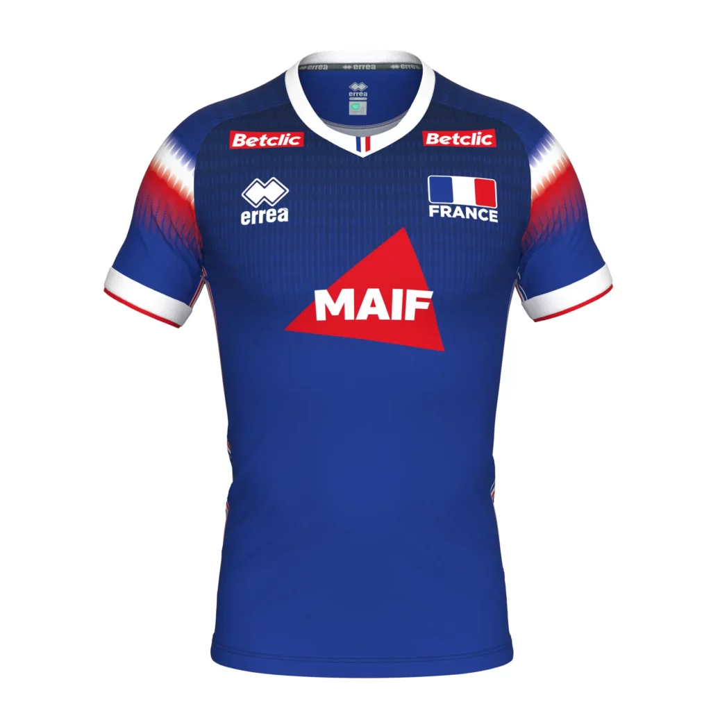 Maillot Domicile France 2025 2026 Meilleure idée cadeau volleyball