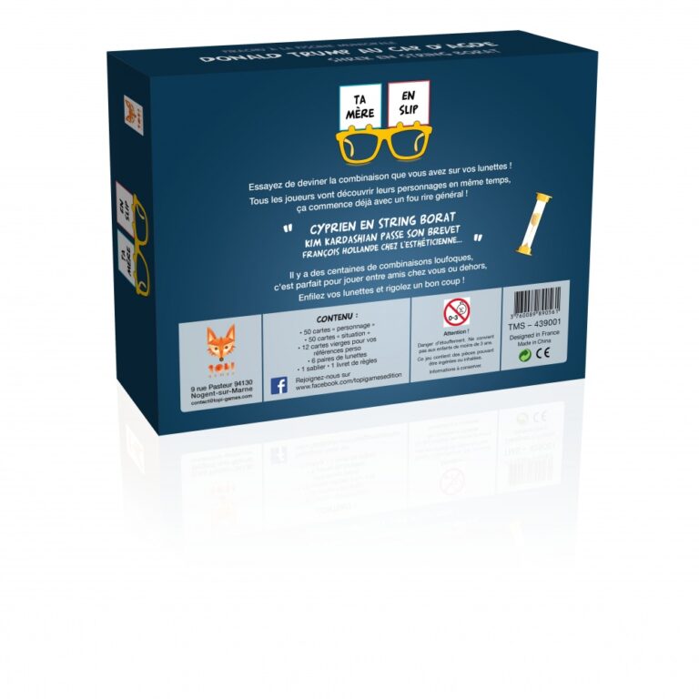 Ta mère en slip - Topi Games Meilleure idée cadeau jeu de société drôle