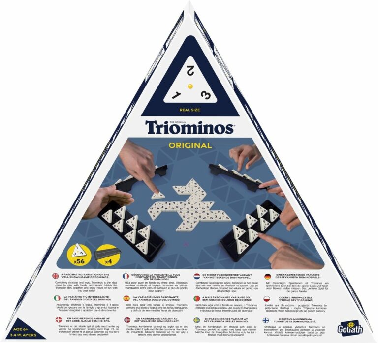 Triominos Original - Goliath Meilleure idée cadeau jeu de société en famille