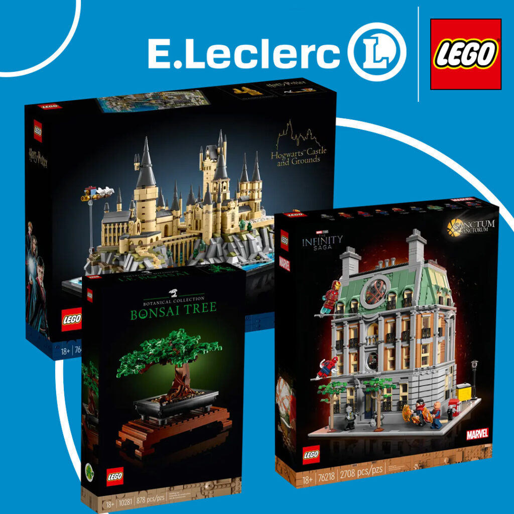 Bon plan Leclerc Lego 25% en Ticket E.Leclerc sur les sets meilleure idée cadeau cadeau construction