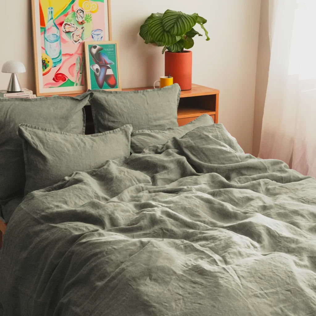 Housse de couette Rêve de lin meilleure idée cadeau linge de lit haut de gamme