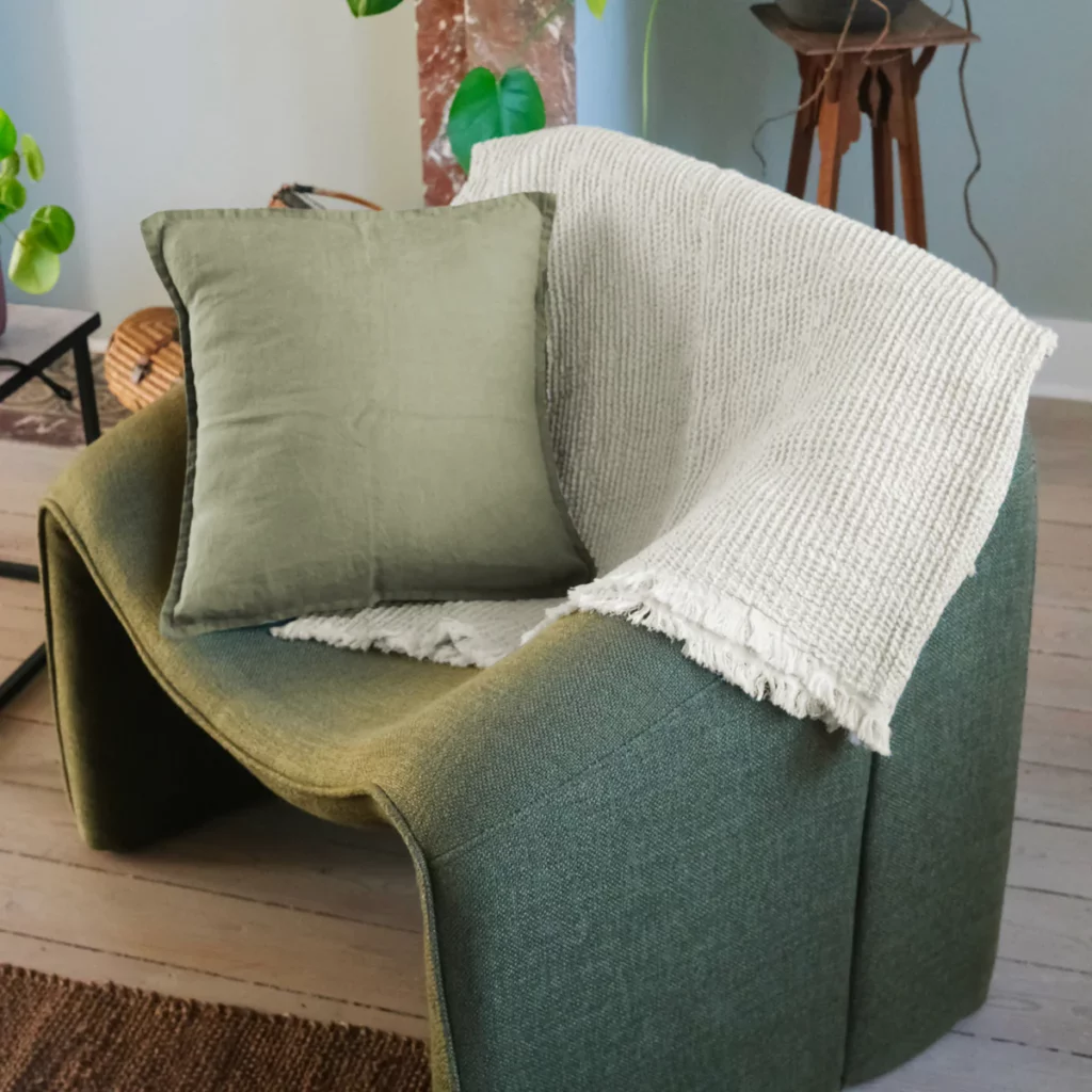 Plaid Esprit Nid d'Abeille meilleure idée cadeau déco canapé