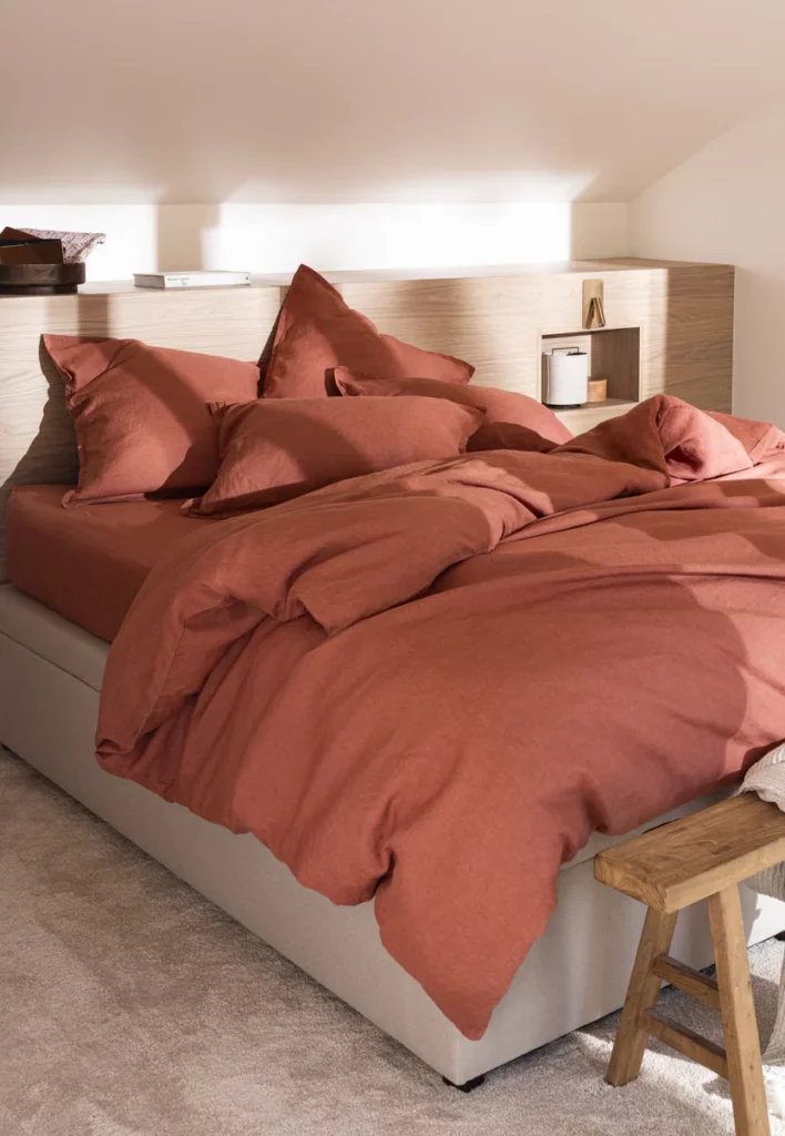 blanc cerise bannière meilleure idée cadeau linge de literie