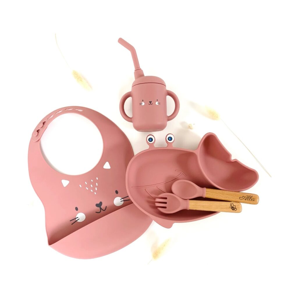 Set repas rigolo Mathéo - Baleine meilleure idée cadeau garçon