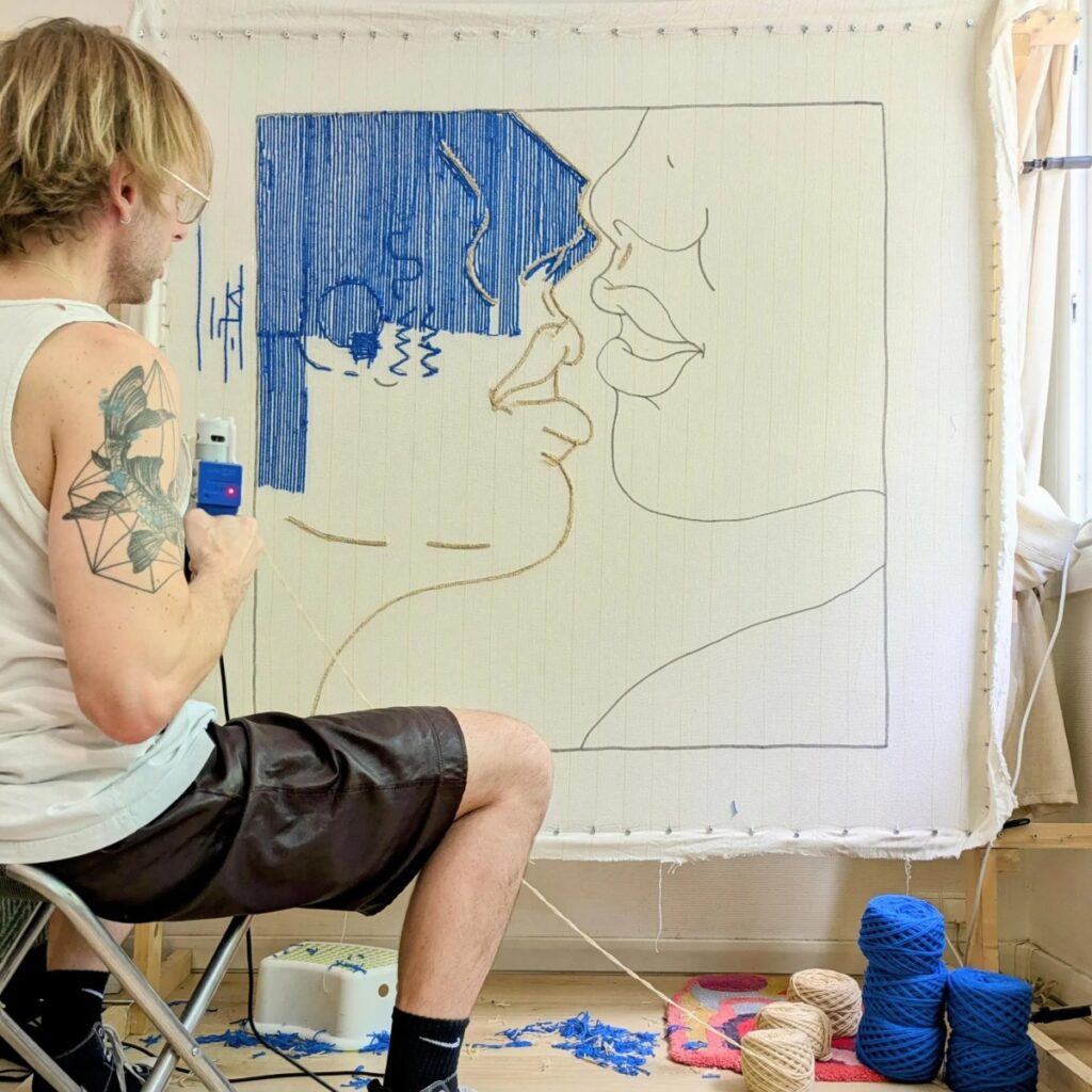 Atelier tuftage tapis Création Privée de votre Tapis XXL en Laine sur 2 Jours meilleure idée cadeau femme