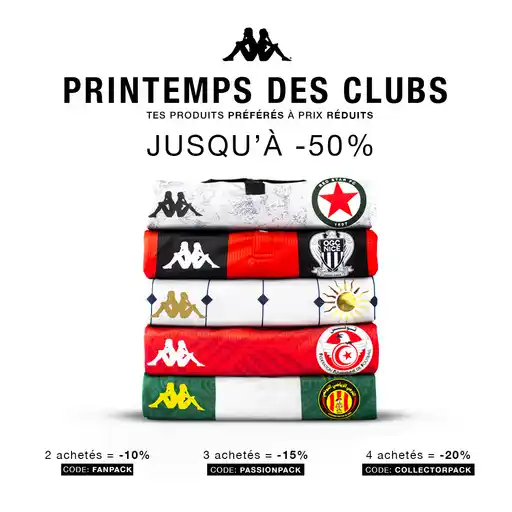 bon plan kappa printemps des club meilleures idée cadeau