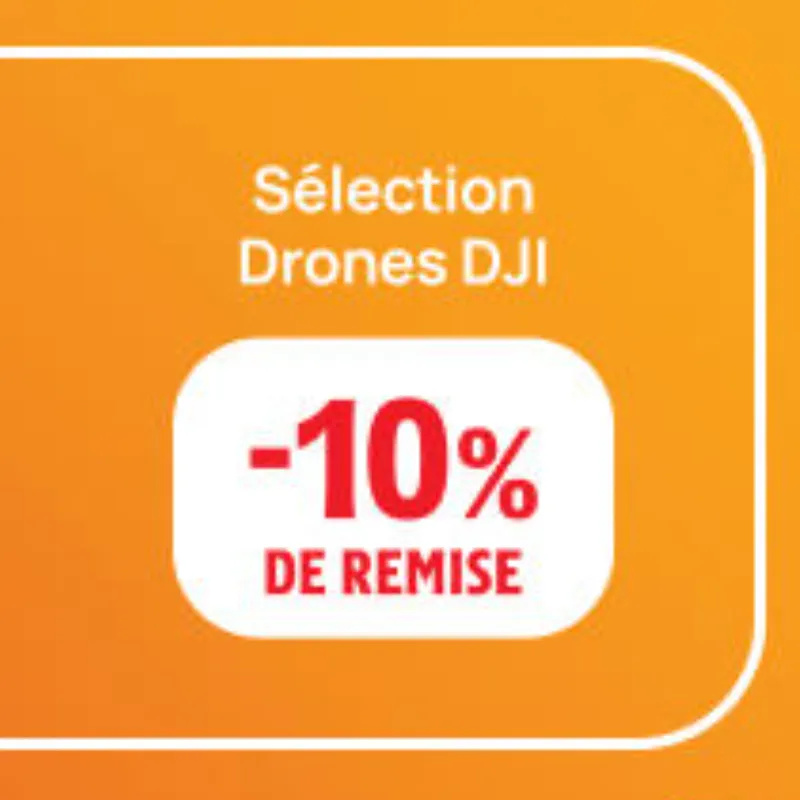 promo darty drone -10%